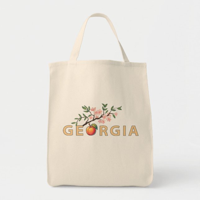 Georgia United States of America Tote Bag (Front)