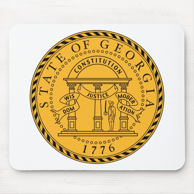 Georgia, USA Mouse Pad (Front)