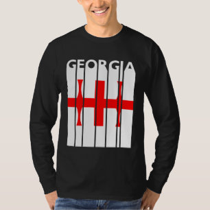 Georgia Vintage Georgian Flag Vacation T-Shirt