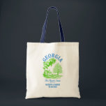 Georgia Wedding Welcome Gift Bridesmaid, Guests Tote Bag<br><div class="desc">Welcome your guests in style with our Georgia Wedding Welcome Tote Bag — the perfect way to kick off your celebration. Whether you're tying the knot in charming Savannah, the North Georgia mountains, or a classic Atlanta venue, this tote adds a warm, personal touch to your wedding weekend. Featuring a...</div>