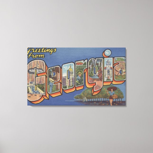 GeorgiaLarge Letter ScenesGeorgia 2 Canvas Print (Front)