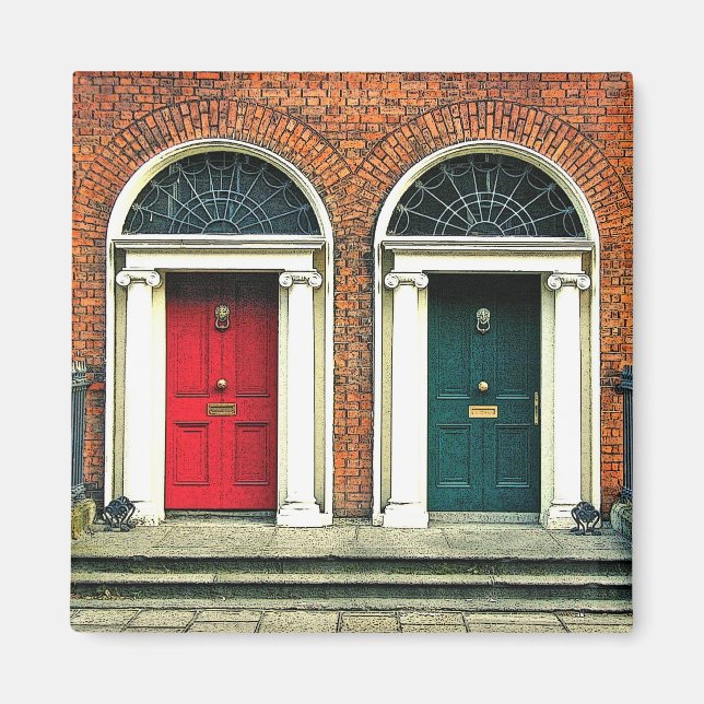 Georgian Doors Magnet (Front)