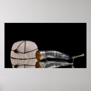 Georgian horn and hat poster