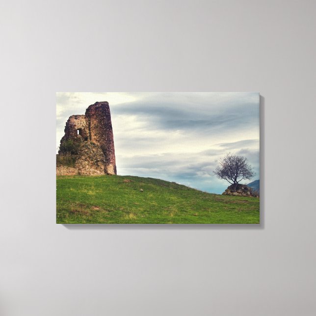 Georgian landscape canvas print (Front)