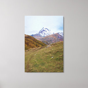 Georgian landscape canvas print