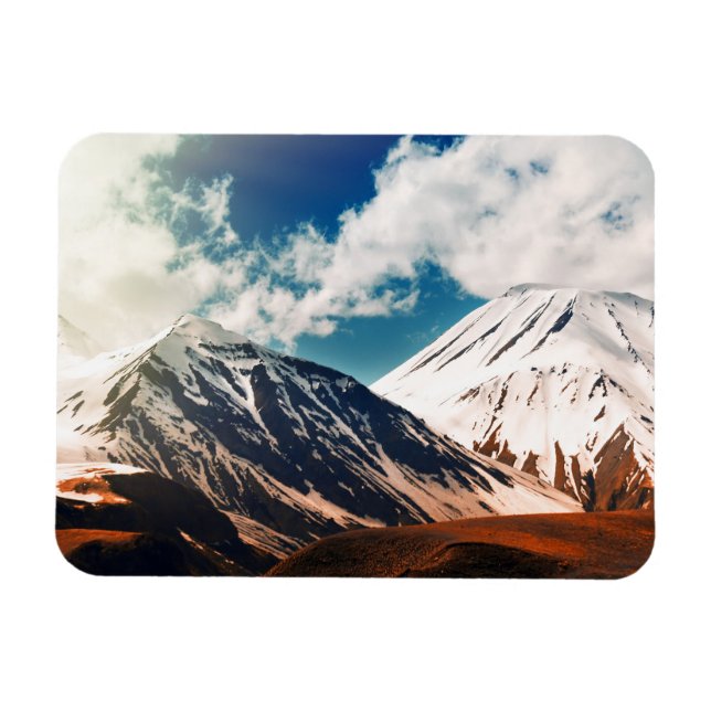 Georgian mountains magnet (Horizontal)