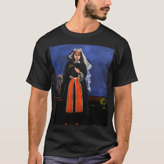 Georgian painter Niko Pirosmani paintings T-Shirt (Front)