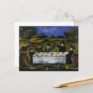 Georgian painter Niko Pirosmani Postcard