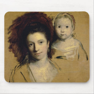 Georgiana, Countess Spencer and her Daughter Lady Mouse Pad