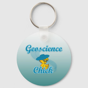 Geoscience Chick #3 Key Ring
