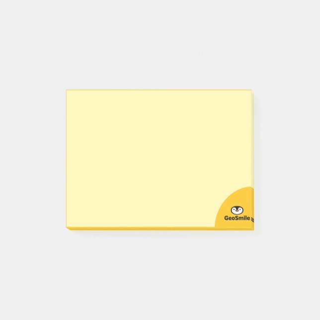 GeoSmile Post-it Notes (Front)