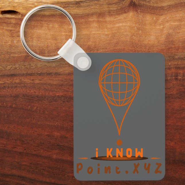 Geospatial Keys  Key Ring (Front)