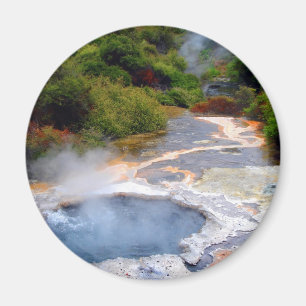 Geothermal Activity near Rotorua, New Zealand Magnet
