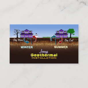 Geothermal Business Cards