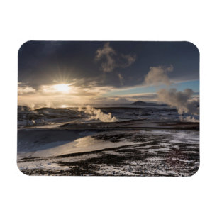 Geothermal Winter Landscape Magnet
