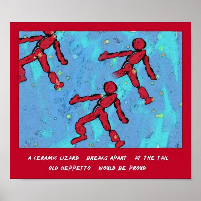 Gepetto's Reprise Tanka Art Print (Front)