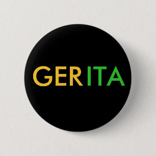 GER/ITA 6 CM ROUND BADGE