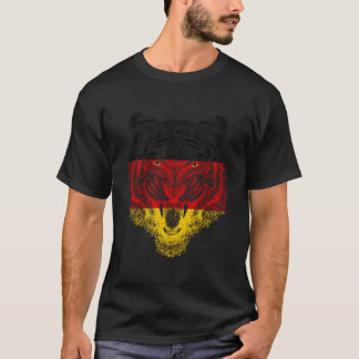 Ger Leopard Gery Flag T-Shirt