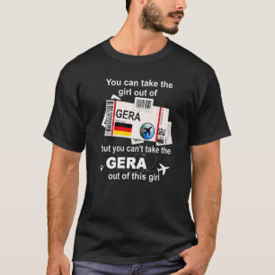 Gera Boarding Pass Gera Girl Gera T-Shirt