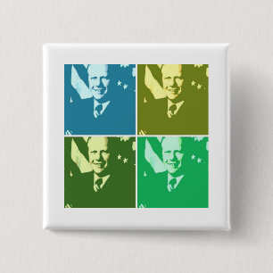 Gerald Ford 15 Cm Square Badge