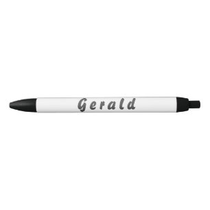 Gerald Kugelschreiber Black Ink Pen