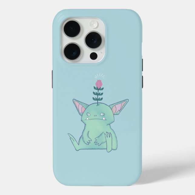 Gerald the Goblin | Cute Grumpy Fantasy Creature  Case-Mate iPhone Case (Back)