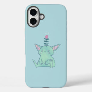 Gerald the Goblin   Cute Grumpy Fantasy Creature  iPhone 16 Plus Case