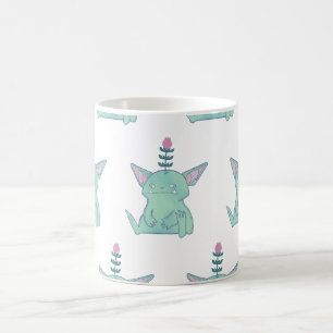 Gerald the Goblin Cute Grumpy Fantasy Creature Coffee Mug