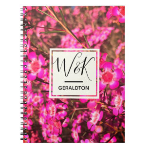 Geraldton Wax Notebook