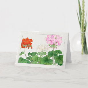 Geranium by Tanigami Konan Card