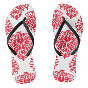 Geranium Elegant Damask Jandals