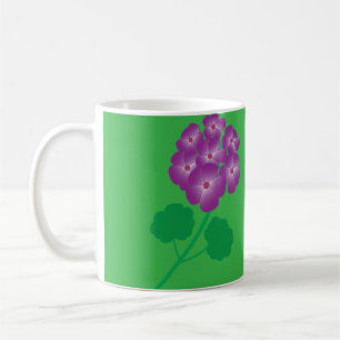 Geranium Flowers Coffee Mug