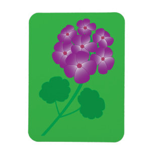 Geranium Flowers Magnet