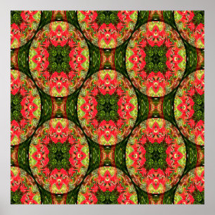 Geranium Garden....... Poster