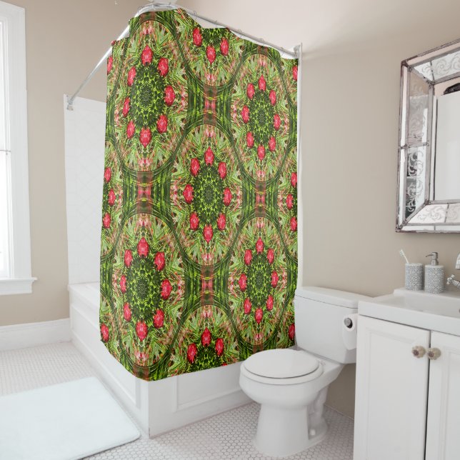 Geranium Gardens...... Shower Curtain (In Situ)