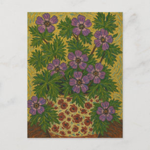 geranium wallichianum postcard