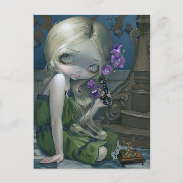 "Geraniums" Postcard (Front)