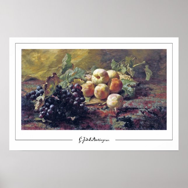 Gerardina van de Sande Bakhuyzen Zedign Art Poster (Front)