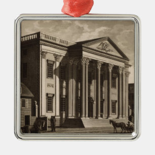 Gerards Bank in Philadelphia Metal Tree Decoration