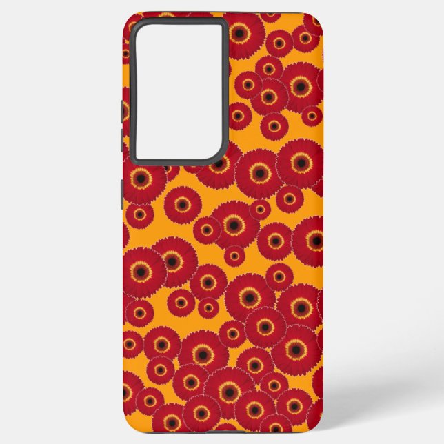 Gerber Daisies Samsung Galaxy S21 Ultra Case (Back)