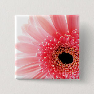 Gerbera 15 Cm Square Badge