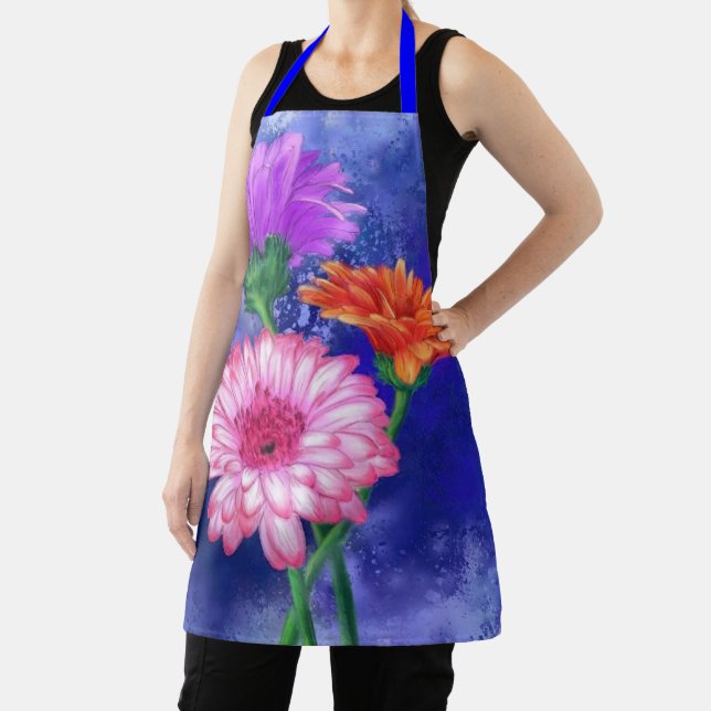 Gerbera Daisy Apron (Insitu)