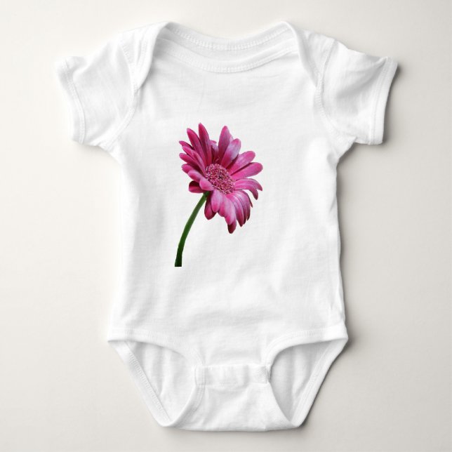 Gerbera Daisy Baby T-Shirt Baby Bodysuit (Front)