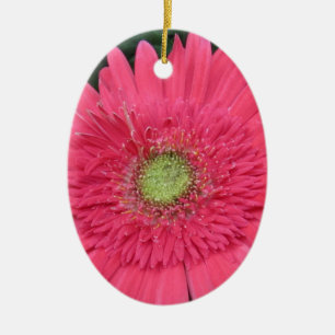 Gerbera Daisy Ceramic Tree Decoration