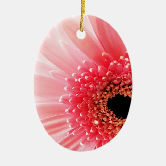 Gerbera daisy ceramic tree decoration (Front)