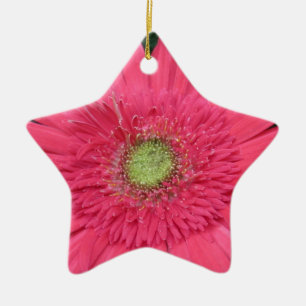 Gerbera Daisy Ceramic Tree Decoration