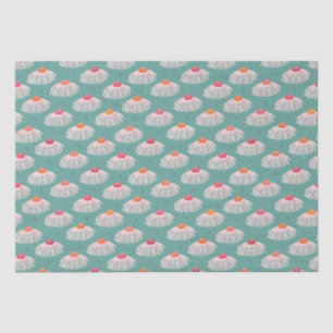 Gerbera Daisy Floral pattern Tissue Paper