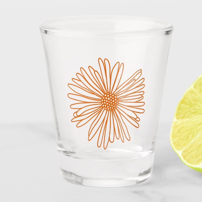 Gerbera Daisy Flower Shot Glass (Creator Uploaded)