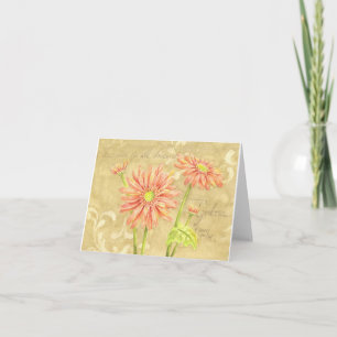 Gerbera Daisy Garden All Occasion Blank Card