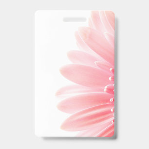 Gerbera Daisy ID Badge